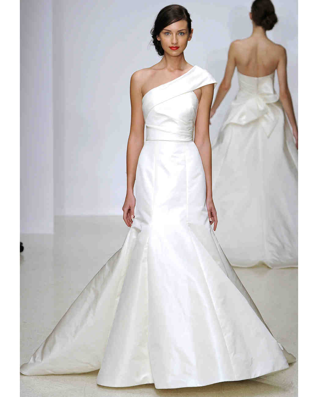One Shoulder Wedding Dresses 2013